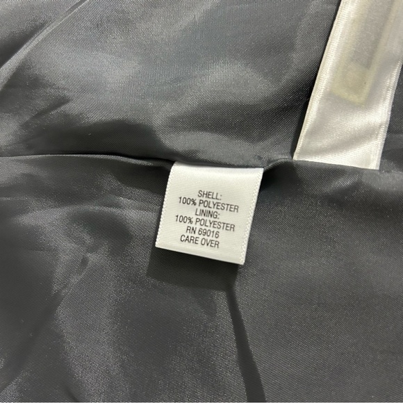 Studio Works Suede Snakeskin Print Full ZIP Jacket Sz 10 - Picture 9 of 11